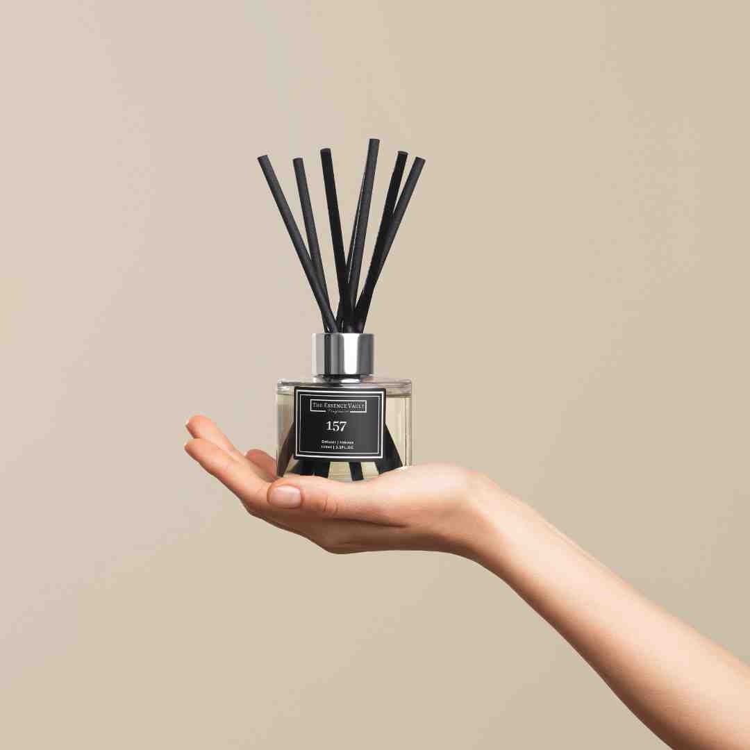 image of a reed diffuser from the essence vault for the blog post can reed diffusers be reused