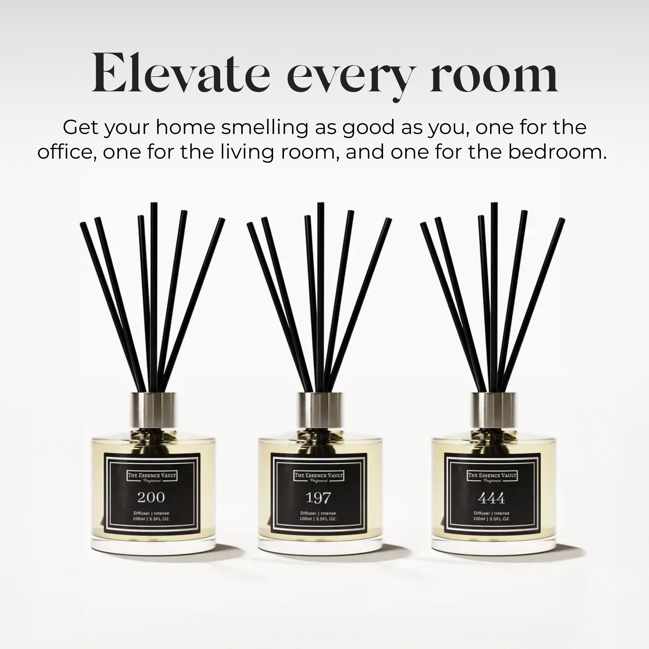 3.4oz x3 Home Reed Diffuser Set