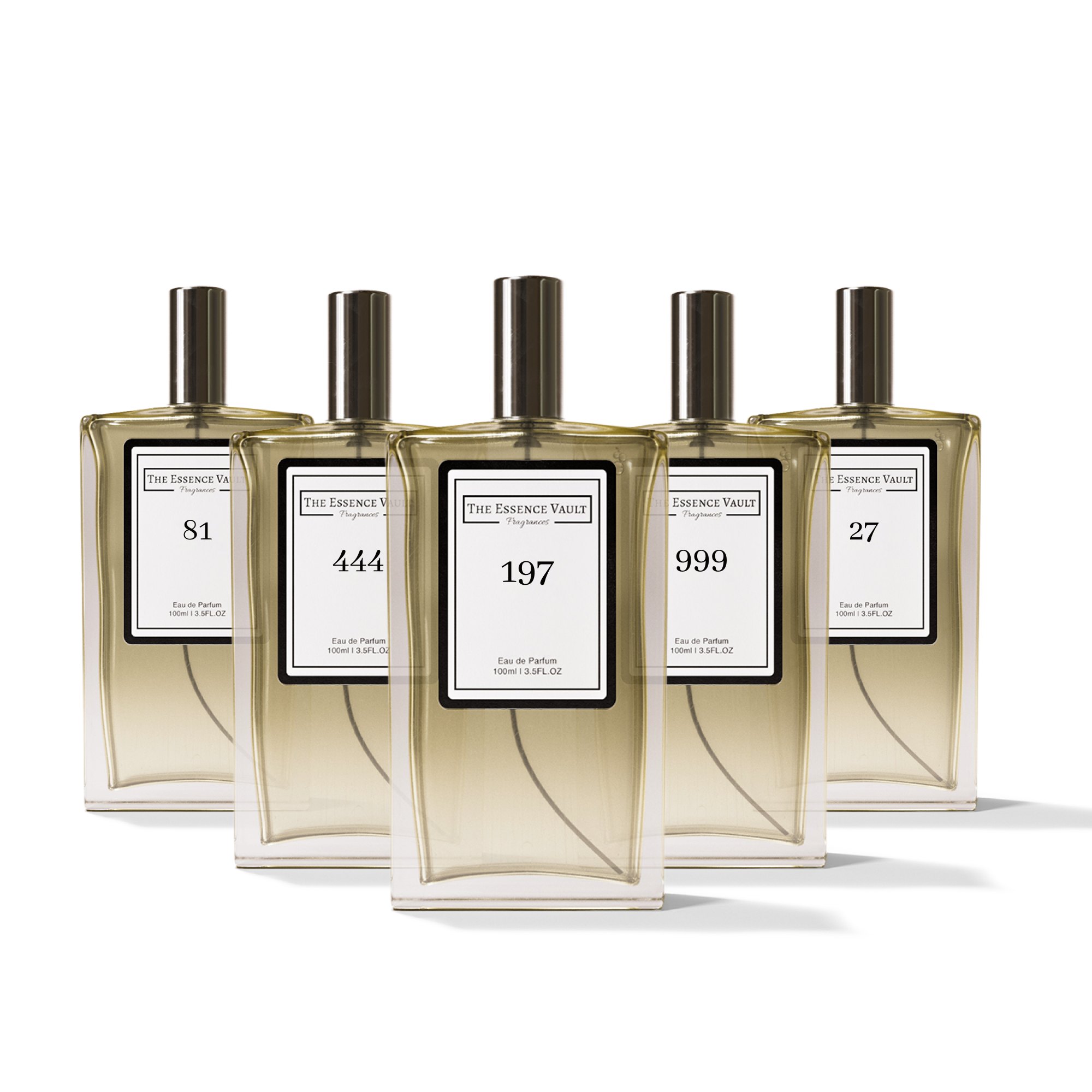 5x 100ml Perfume Set