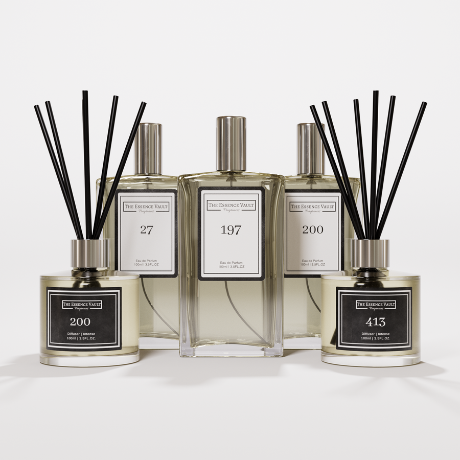 The Ultimate Bundle -  3 x 3.4oz Perfumes & 2 Diffusers